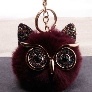 ‼️CLEARANCE PRICE FIRM‼️🥳HP🥳🦉Owl Puff Keychain🦉